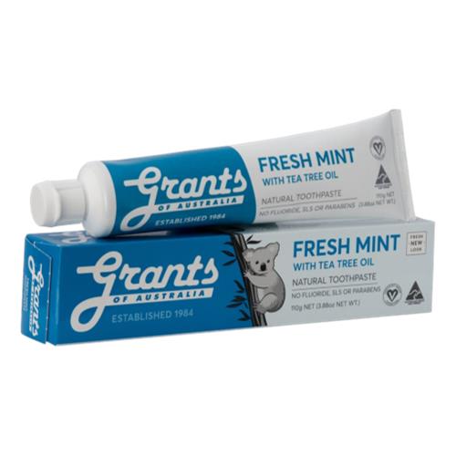 Grants Fresh Mint Toothpaste 110g Funki Munki Thinking Naturally