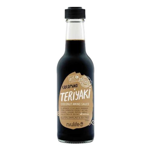 Niulife Coconut Amino Teriyaki Sauce 250ml Funki Munki Thinking