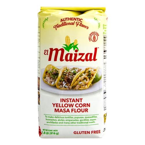 El Maizal Instant Yellow Corn Masa Flour 816gm Healthy General