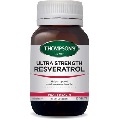 Thompsons - Ultra Strength Resveratrol 60