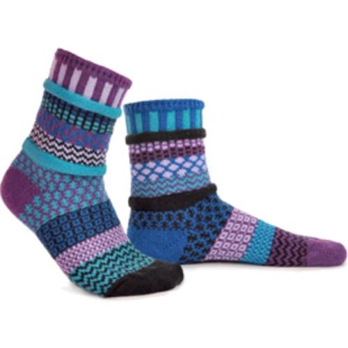 Solmate Socks - Crew Socks Adult Raspberry - Medium