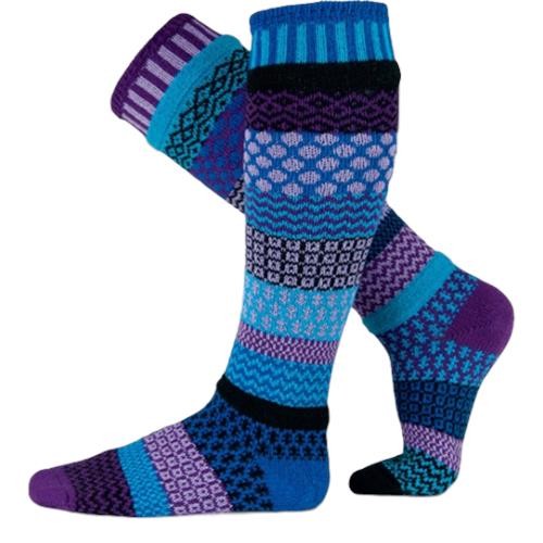 Solmate Socks - Knee High Socks Raspberry - Medium