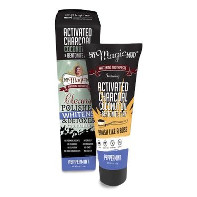 Magix Toothpaste My Magic Mud – Toothpaste Whitener Peppermint 113gm – Healthy General ...