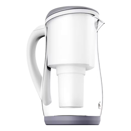 Ecobud – Gentoo Glass Water Filter Jug White and Grey1.5ltr
