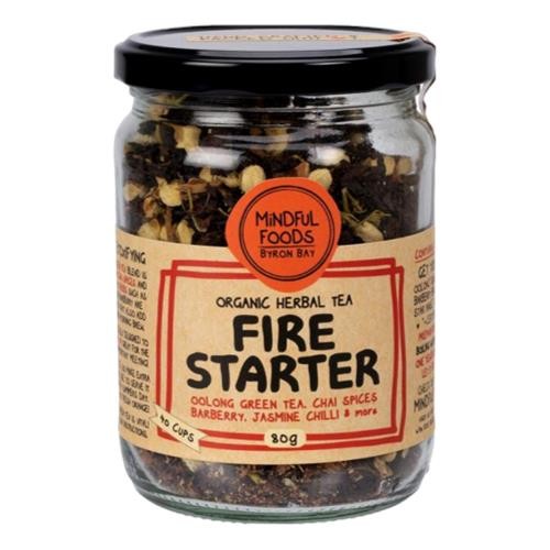 Mindful Foods Organic Herbal Fire Starter Tea 80gm Healthy General