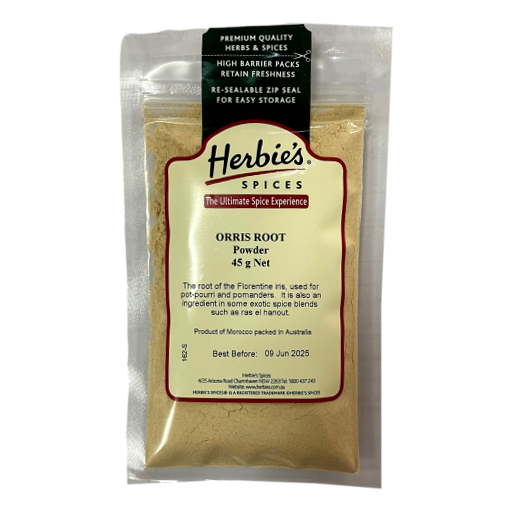 Herbies Spices Orris Root Powder 45g Healthy General Store Funki