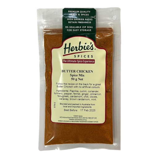 Herbies Spices – Butter Chicken Spice Mix 50gm