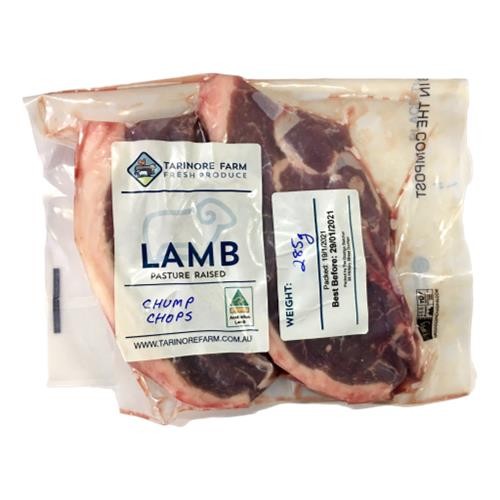 Tarinore Farm - Lamb Chump Chops (Hogget) per kg (not postable)