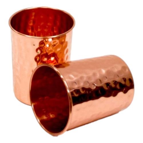 Copper Direct - Pure Copper Cup/Tumbler Hammered 300ml