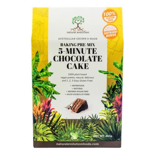 Natural Evolution - GF 5 Minute Chocolate Cake 465gm