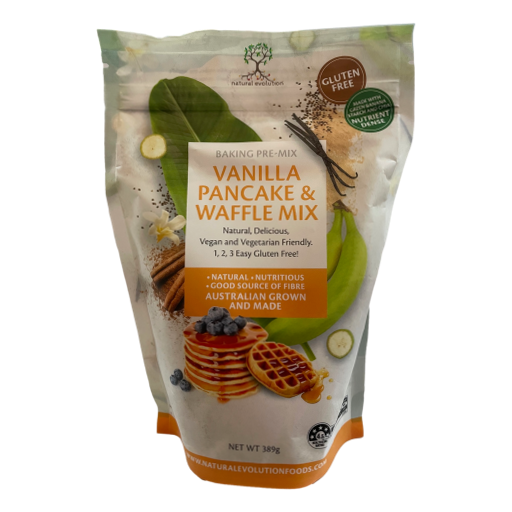 Natural Evolution - GF Vanilla Pancake & Waffle Mix 389gm