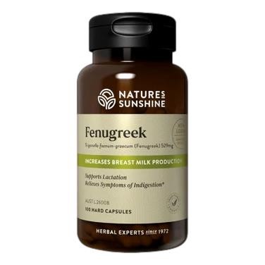 Natures Sunshine - Fenugreek capsules 100