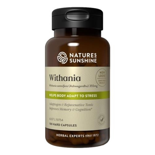 Natures Sunshine - Withania capsules 100