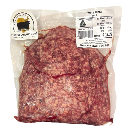 Native Angus Beef - Fatty Mince per kg (not postable)