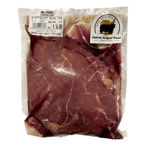 Native Angus Beef - BBQ Steaks Round/Topside per kg (~500g) (not postable)