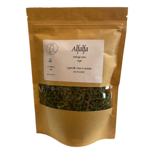 Black Bear Herbals - Organic Alfalfa Leaves 50gm