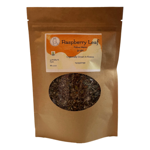 Black Bear Herbals - Organic Raspberry Leaf 50gm