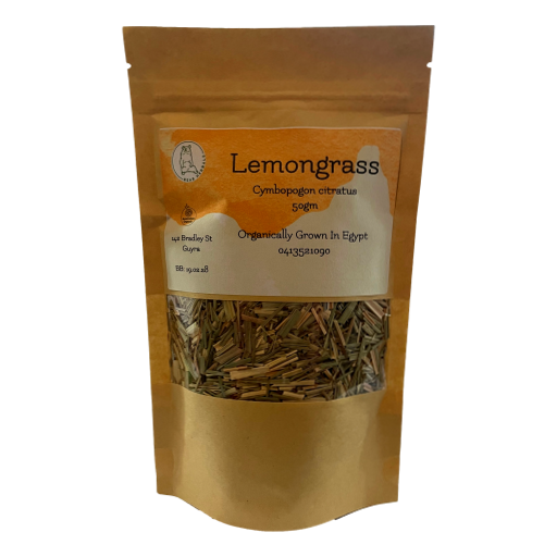 Black Bear Herbals - Organic Lemongrass 50gm
