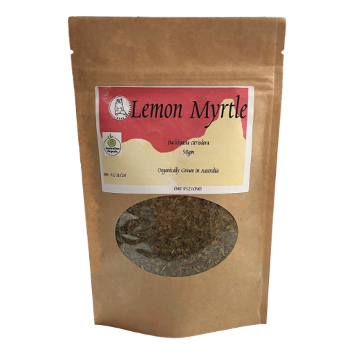 Black Bear Herbals - Organic Lemon Myrtle 50gm