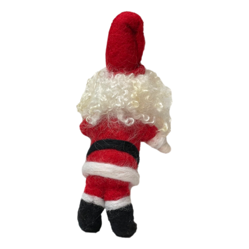 Handmade by Sue – Felted Santa