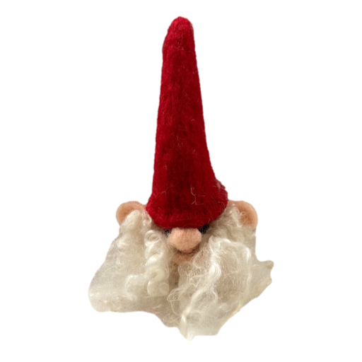 Handmade by Sue - Felted Gnome Head 2