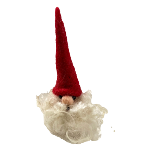 Handmade by Sue - Felted Gnome Head 1