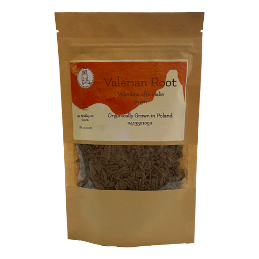 Black Bear Herbals - Organic Valerian 50gm
