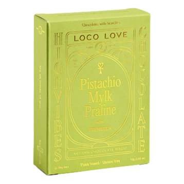 Loco Love - Pistachio Mylk Praline Twin Pack 2 x 35gm