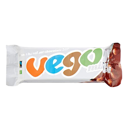 Vego - Whole Hazelnut Chocolate Bar 65gm