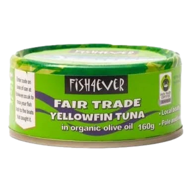 Fish 4 Ever - Yellowfin Tuna in Olive Oil 160gm
