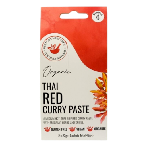 Westcountry - Thai Red Curry Paste 2x23gm