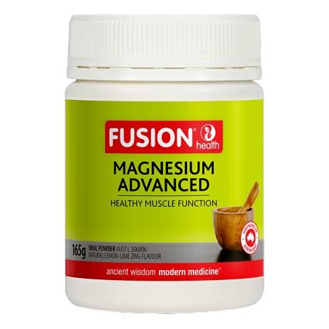 Fusion - Magnesium Advanced Lemon Lime Powder 165gm