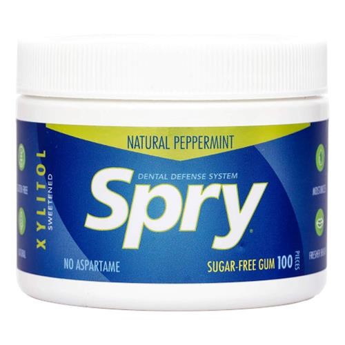 Spry - Chewing Gum Xylitol Peppermint 100