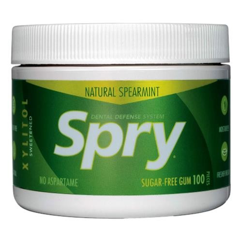 Spry - Chewing Gum Xylitol Spearmint 100