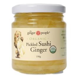 The Ginger People - Organic Pickled Sushi Ginger 190gm