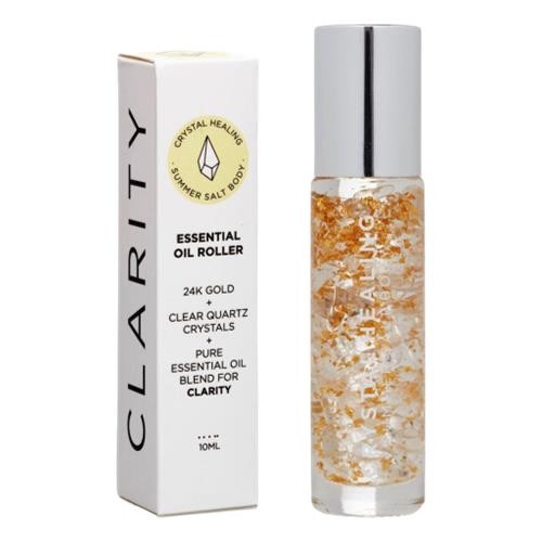Summer Salt Body - Clarity Clear Quartz Crystal Essential Oil Blend Roll On 10ml