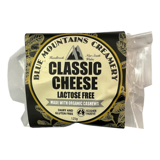 Blue Mountains Creamery – Lactose Free Classic Cheese 125gm (not postable)