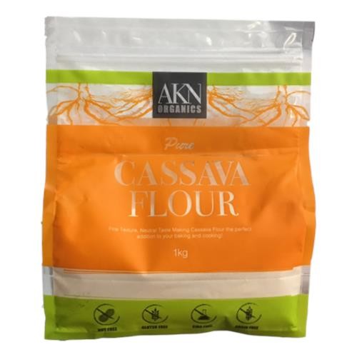 AKN Organics - Pure Cassava Flour 1kg