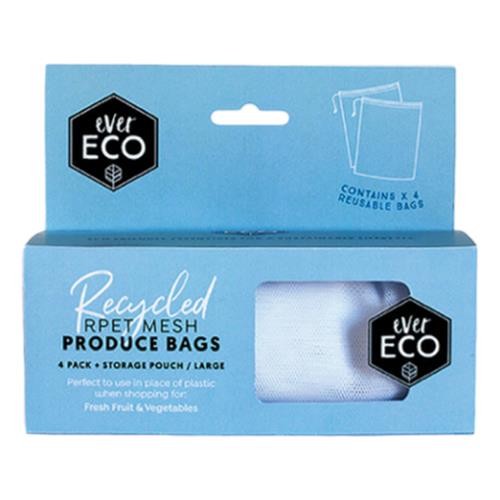 Ever Eco - Recycled RPet Mesh Produce Bags x 4