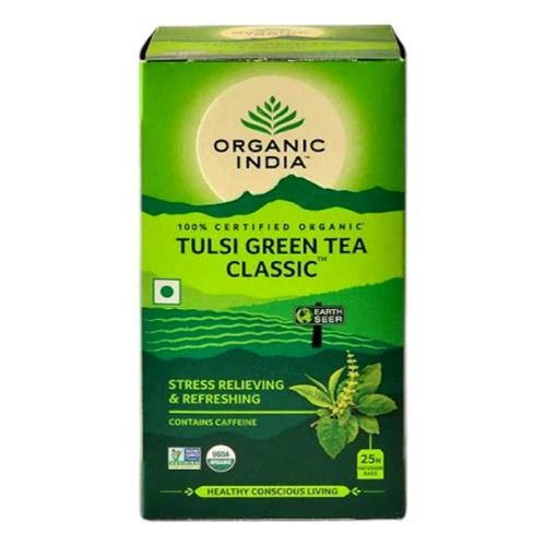 Organic India - Tulsi Green Tea Classic Tea bags 25