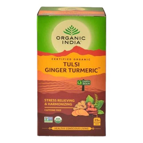 Organic India - Tulsi Turmeric Ginger Tea bag 25