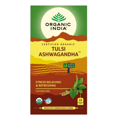 Organic India - Tulsi Ashwagandha Tea bags 25
