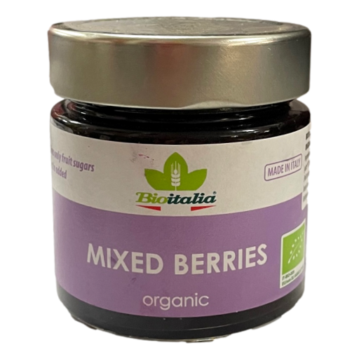 Bioitalia – Organic Only Fruit Jam Mixed Berries 260gm