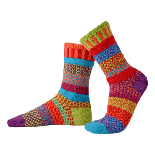 Solmate Socks - Crew Socks Adult Cosmos [Size:Small]