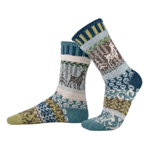 Solmate Socks - Crew Socks Adult Goat [Size:Small]