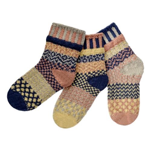 Solmate Socks - Kids Socks Pearl [Size:Medium]