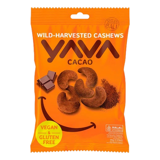 Yava – Wild-Harvested Cashew Cacao 35gm