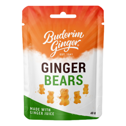 Buderim Ginger - Ginger Bears 40gm