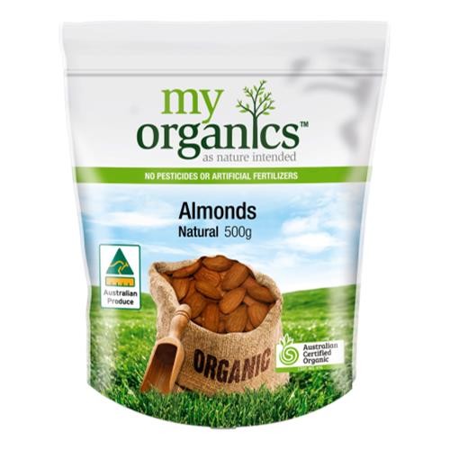 My Organics - Almonds Natural 500gm