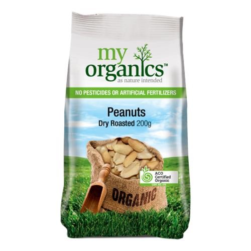 My Organics - Peanuts Dry Roasted 250g